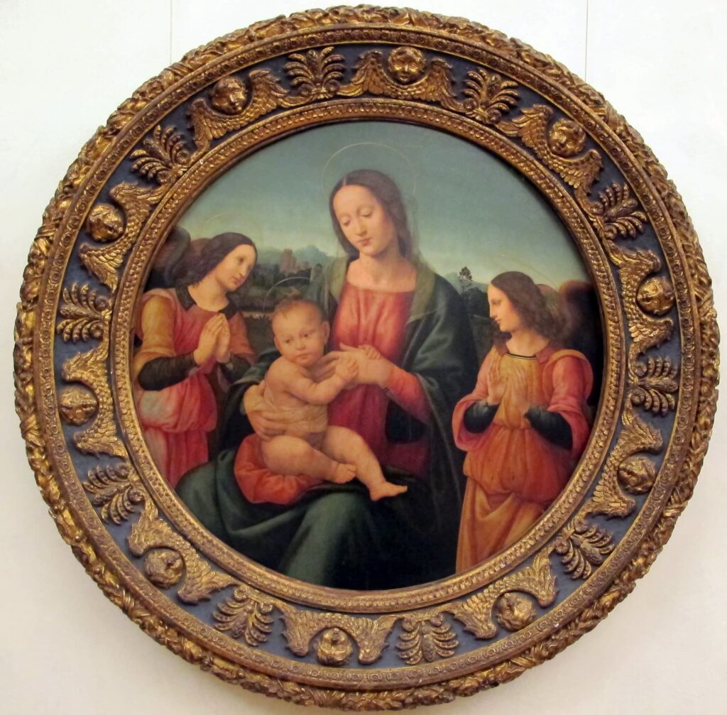 La Madonna con Bambino e Angeli di Giovanni Antonio Sogliani